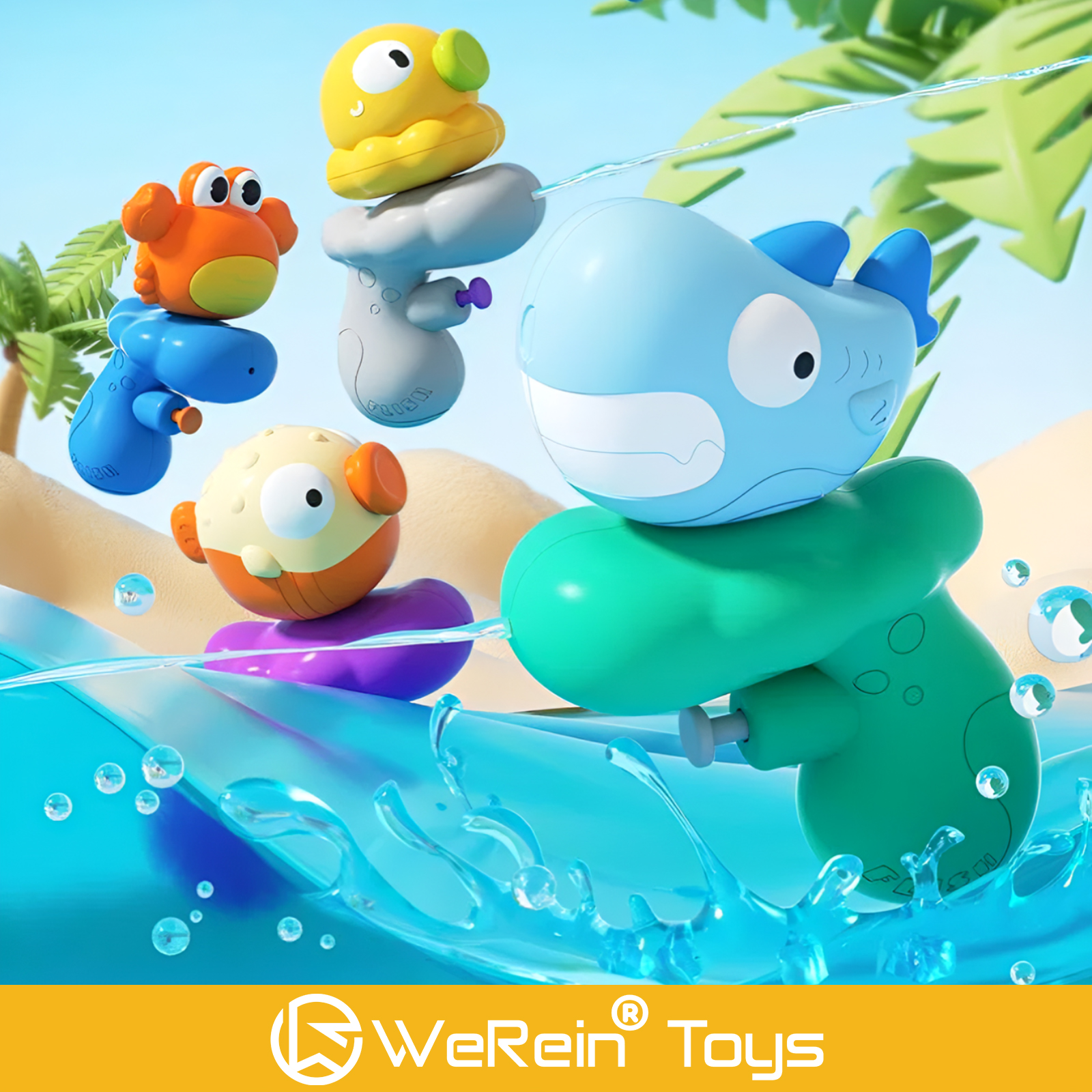 Mini Water Gun Toy Ocean Anima - Kids Outdoor Water Sprinkler recensie en prijs