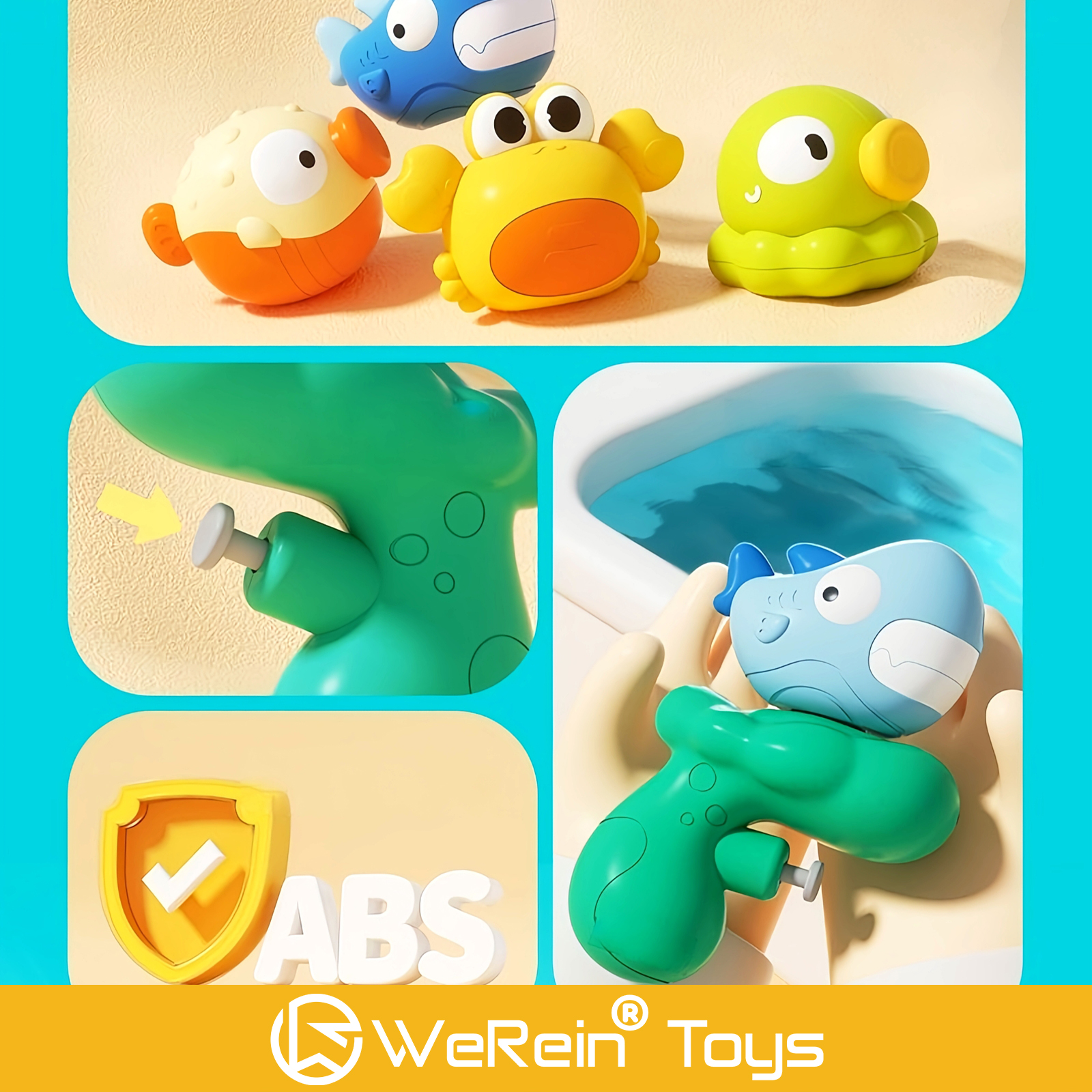 Mini Water Gun Toy Ocean Anima - Kids Outdoor Water Sprinkler recensie en prijs