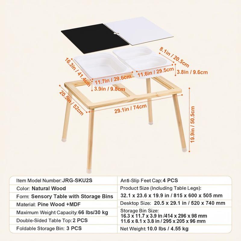 Sensory Table for Toddlers, Ki - Kids Outdoor Sensory Table recensie en prijs