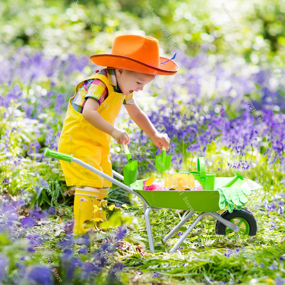 Kids Outdoor Wheelbarrow, Gree - Kids Outdoor Activity Set recensie en prijs