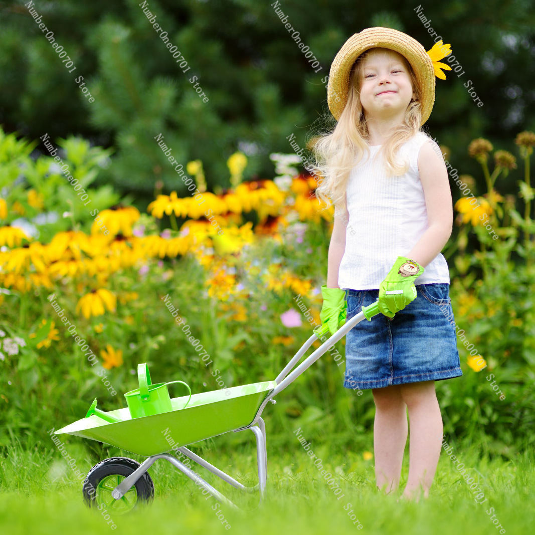 Kids Outdoor Wheelbarrow, Gree - Kids Outdoor Activity Set recensie en prijs