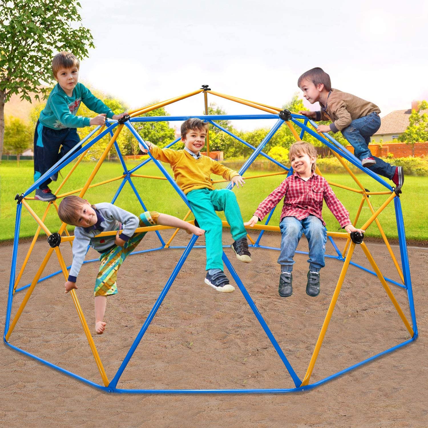 Kids Outdoor Fun Set 10ft/12ft - Kids Outdoor Monkey Bar Set recensie en prijs