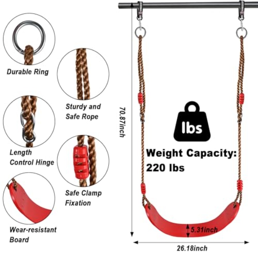 Backyard kids outdoor swing se - Kids Outdoor Monkey Bar Set recensie en prijs