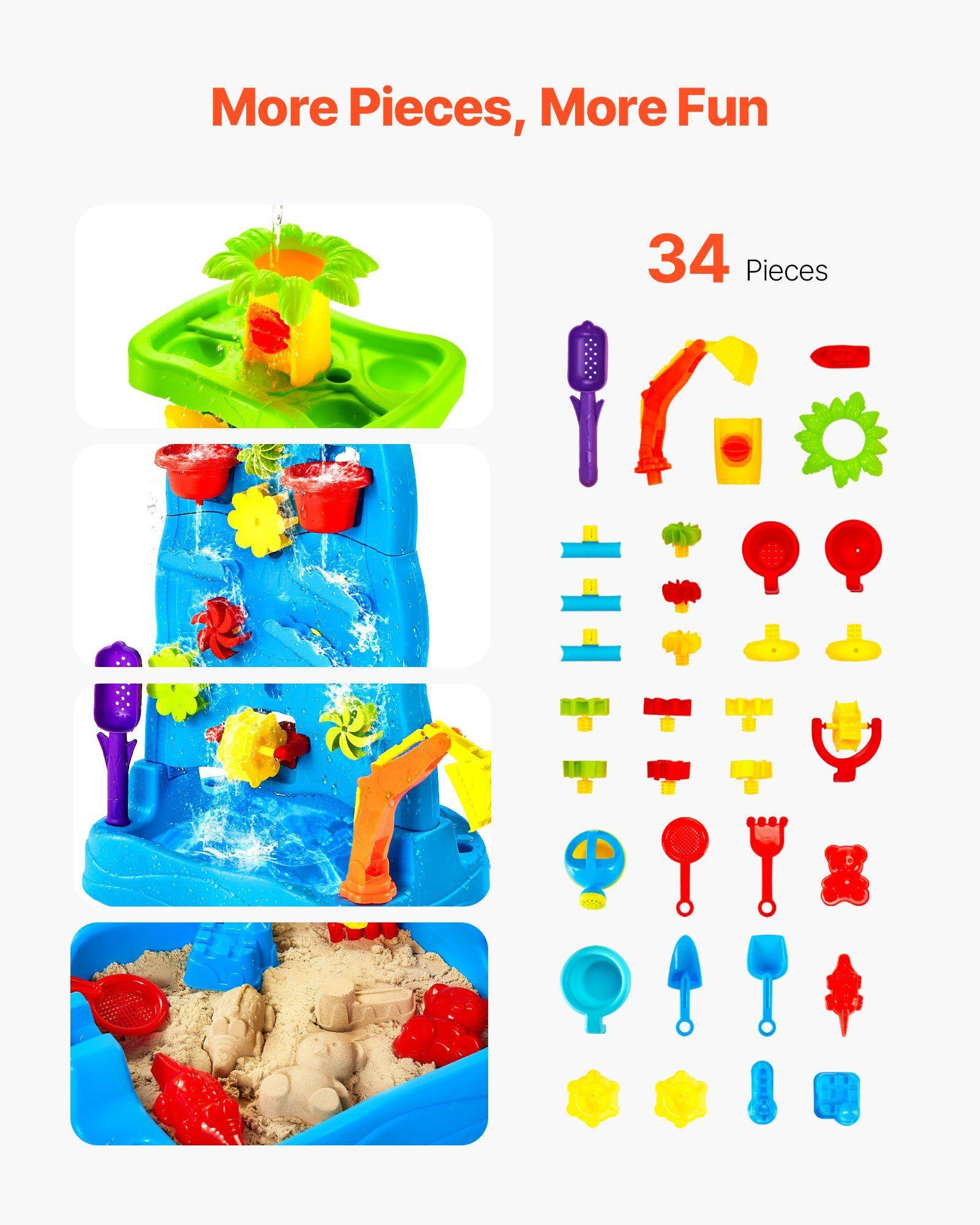 Double-Sided 44lb 8000ml Kids  - Kids Outdoor Sensory Table recensie en prijs