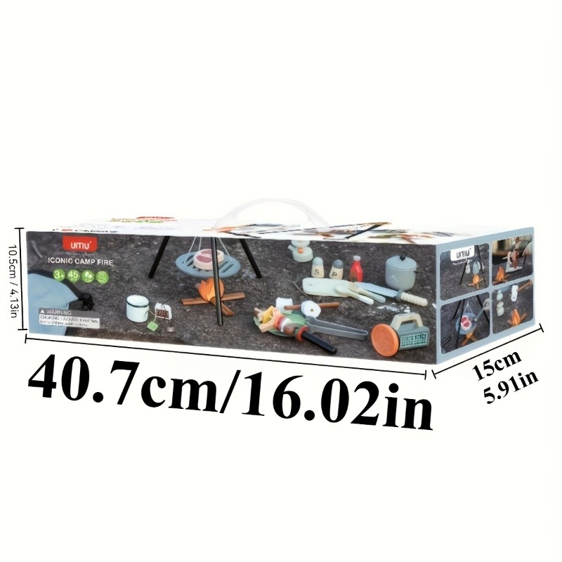 Kids Wooden Camping Toys Set w - Kids Outdoor Kitchen Set recensie en prijs