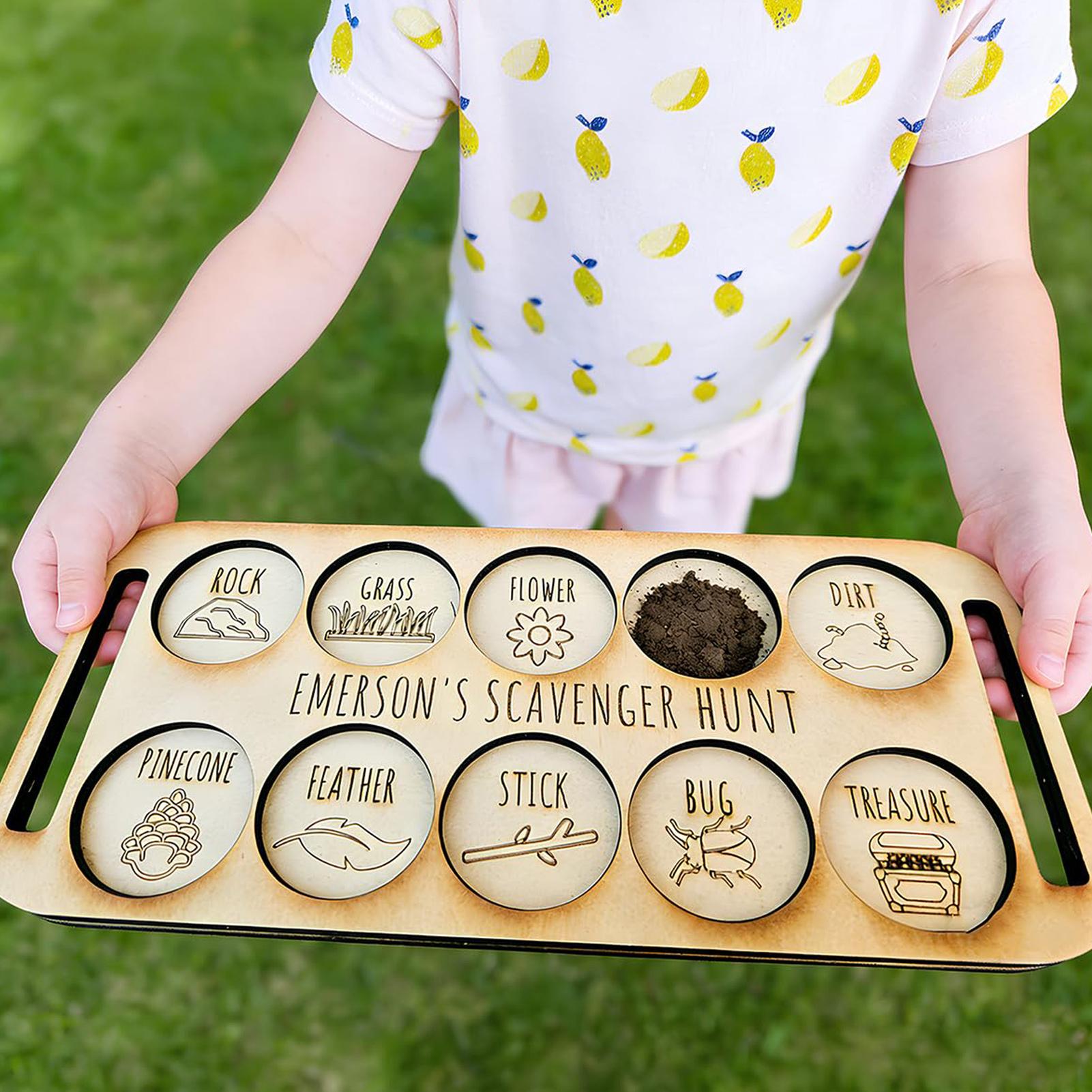 Scavenger Hunt for Kids Wooden - Kids Outdoor Scavenger Hunt recensie en prijs