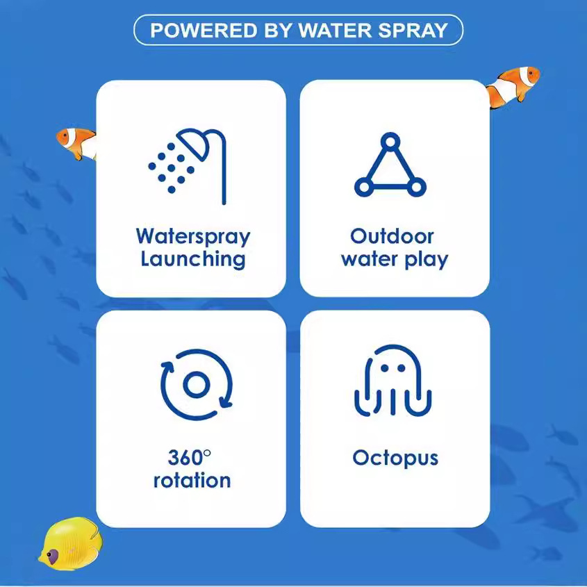 Octopus Rocket Launcher Toys S - Kids Outdoor Water Sprinkler recensie en prijs
