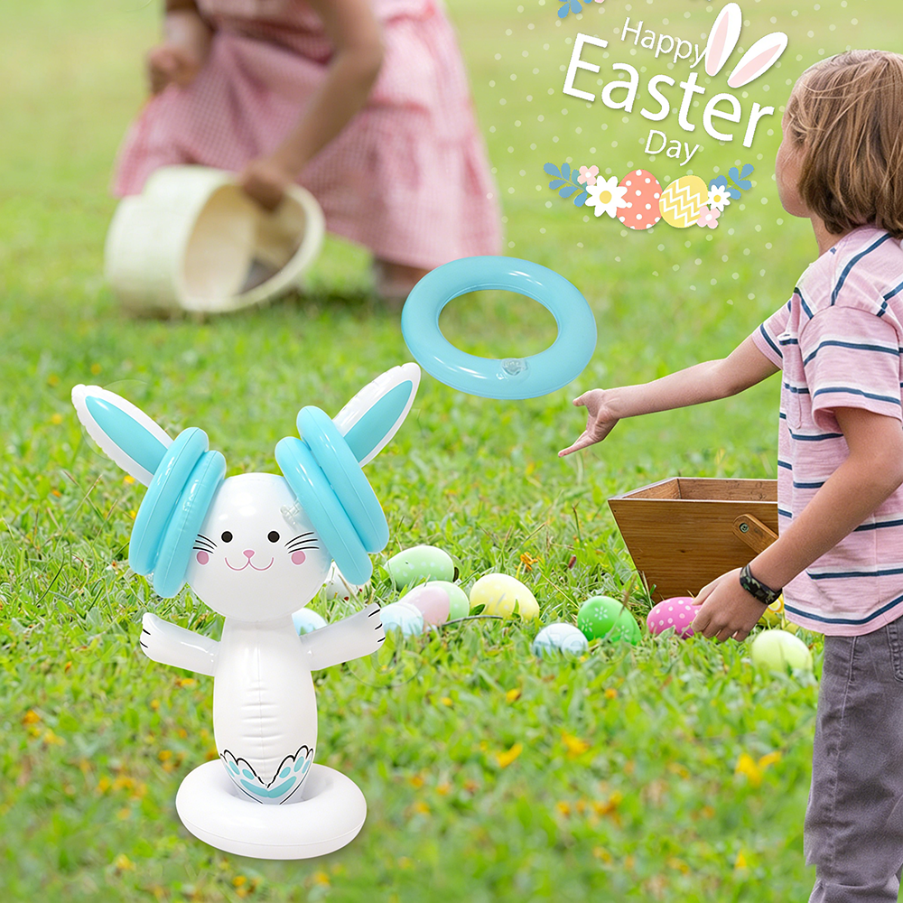 Easter Inflatable Bunny Ring T - Kids Outdoor Activity Set recensie en prijs