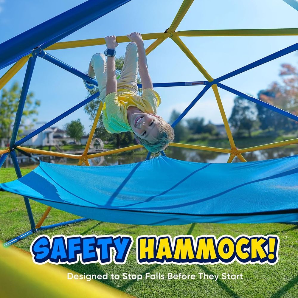 10T Climbing Dome with Hammock - Kids Outdoor Climbing Dome recensie en prijs