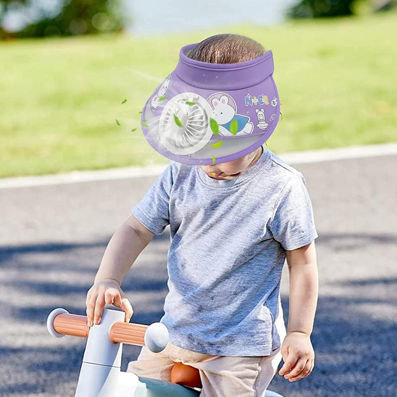Kids Sun Visor Rechargeable Fa - Kids Outdoor Area recensie en prijs
