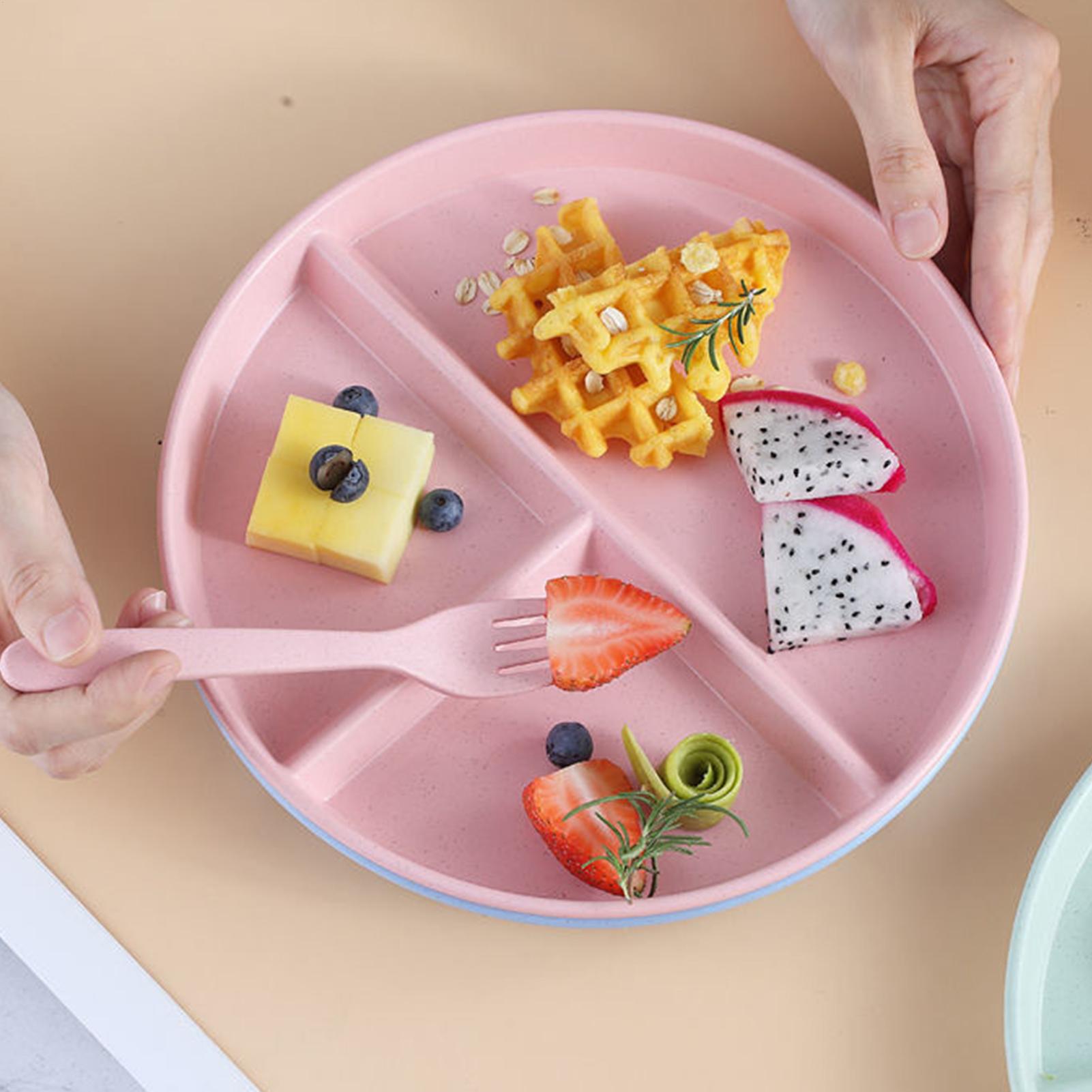 Kids Plates 4 Pieces Unbreakab - Kids Outdoor Kitchen Set recensie en prijs