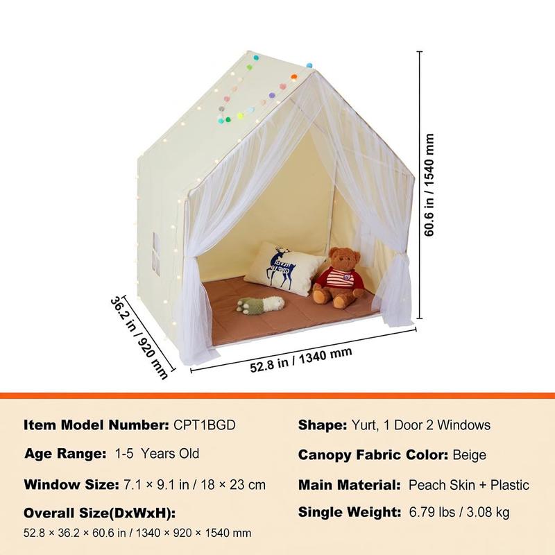Kids Play Tent, Kids Tent for  - Kids Outdoor Yurt recensie en prijs