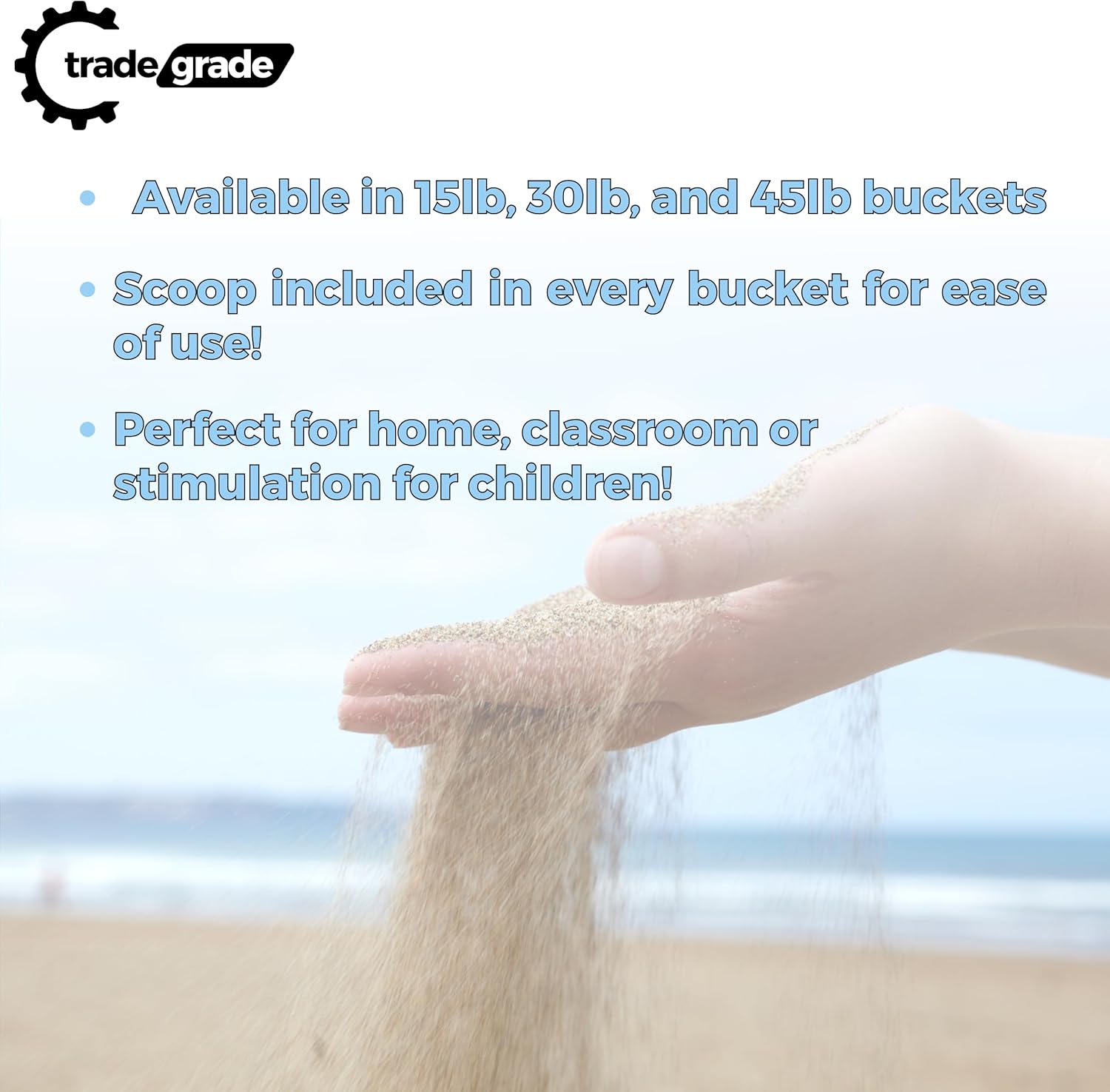 Premium Play Sand - 30 lb Buck - Kids Outdoor Sensory Table recensie en prijs