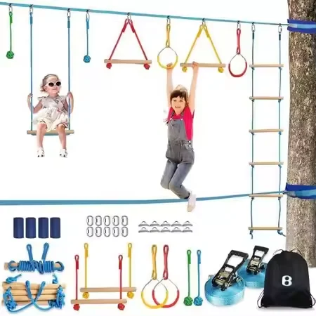 Warrior Obstacle Course Kit fo - Kids Outdoor Monkey Bar Set recensie en prijs