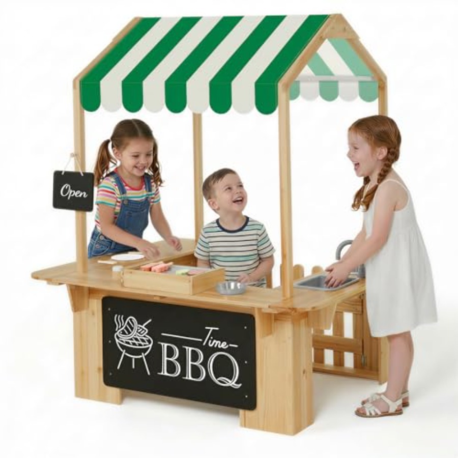 Outdoor playhouse mud kitchen  - Kids Outdoor Kitchen Set recensie en prijs