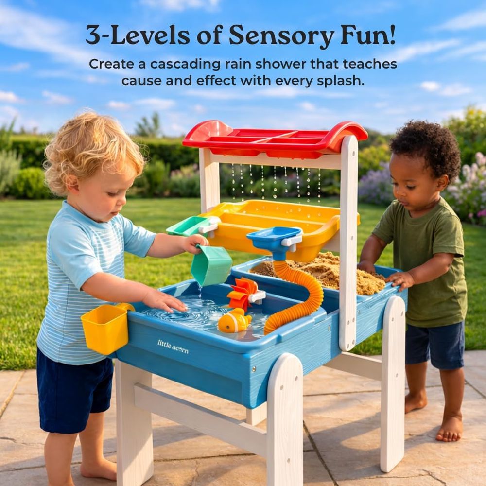 Little Acorn, Water Table or T - Kids Outdoor Sensory Table recensie en prijs